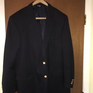 Men’s 40L dark blue suit jacket